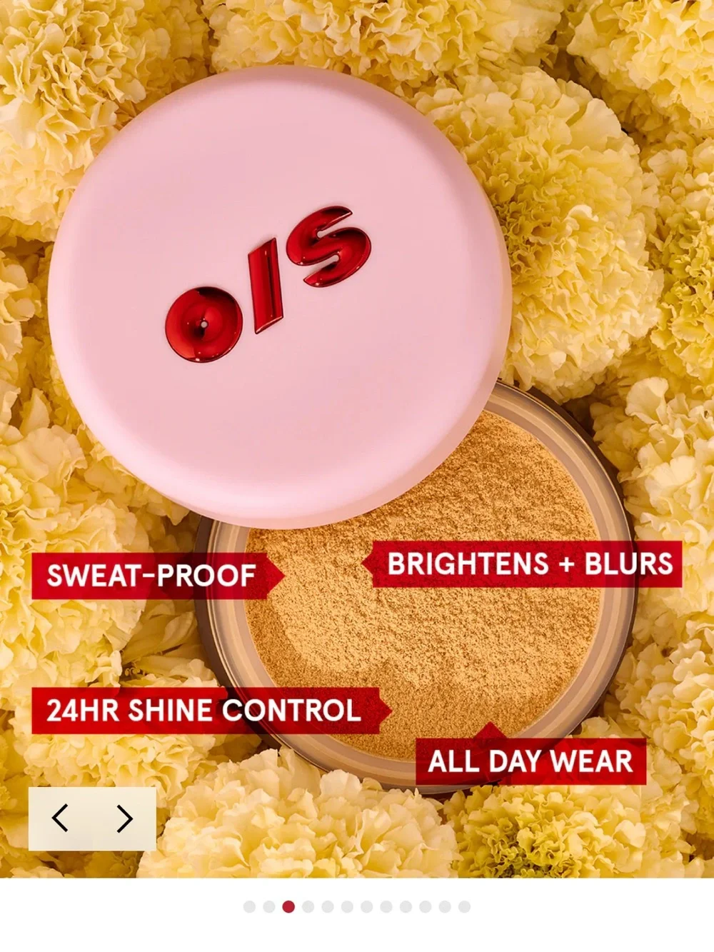 Blurring Setting Powder — Ultra Pink